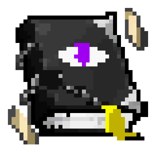 40px K-RPG Cajado, varinha, orbe, grimório