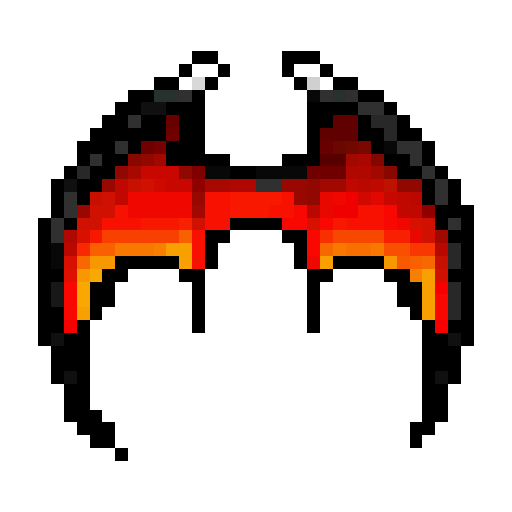 40px K-RPG Acessório de cabeça, asas