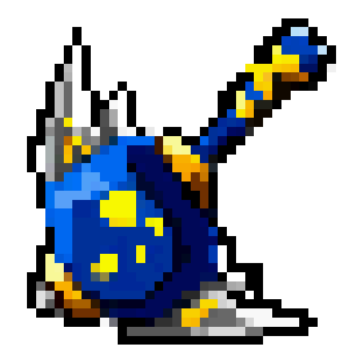 40px K-RPG Machado, martelo, maça