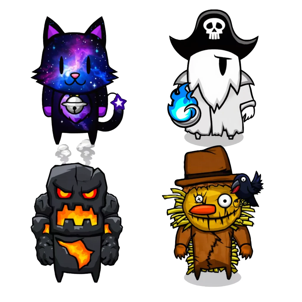 판타지 치비 귀여운 캐릭터 에셋 style preview image 0