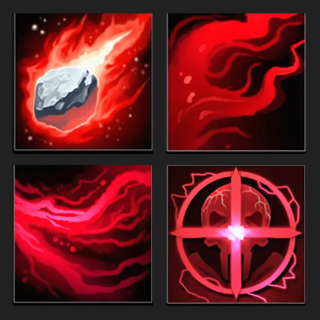 RPG 판타지 이펙트 & 스킬 아이콘 style preview image 0