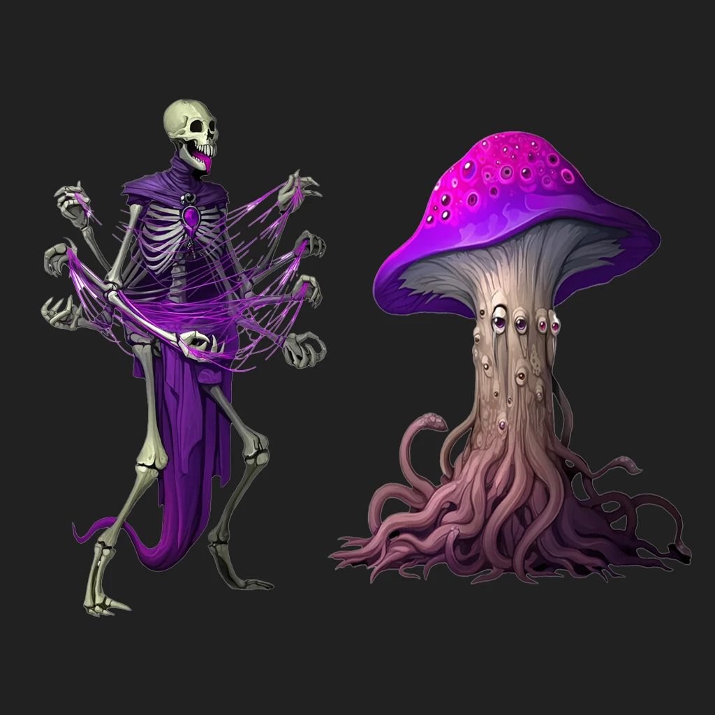 RPG 판타지 크리처 & 영웅 패키지 style preview image 2